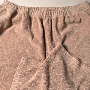 Vintage Disney Catalog Bambi Fleece Lounge Pants Tan Embroidered Women XL